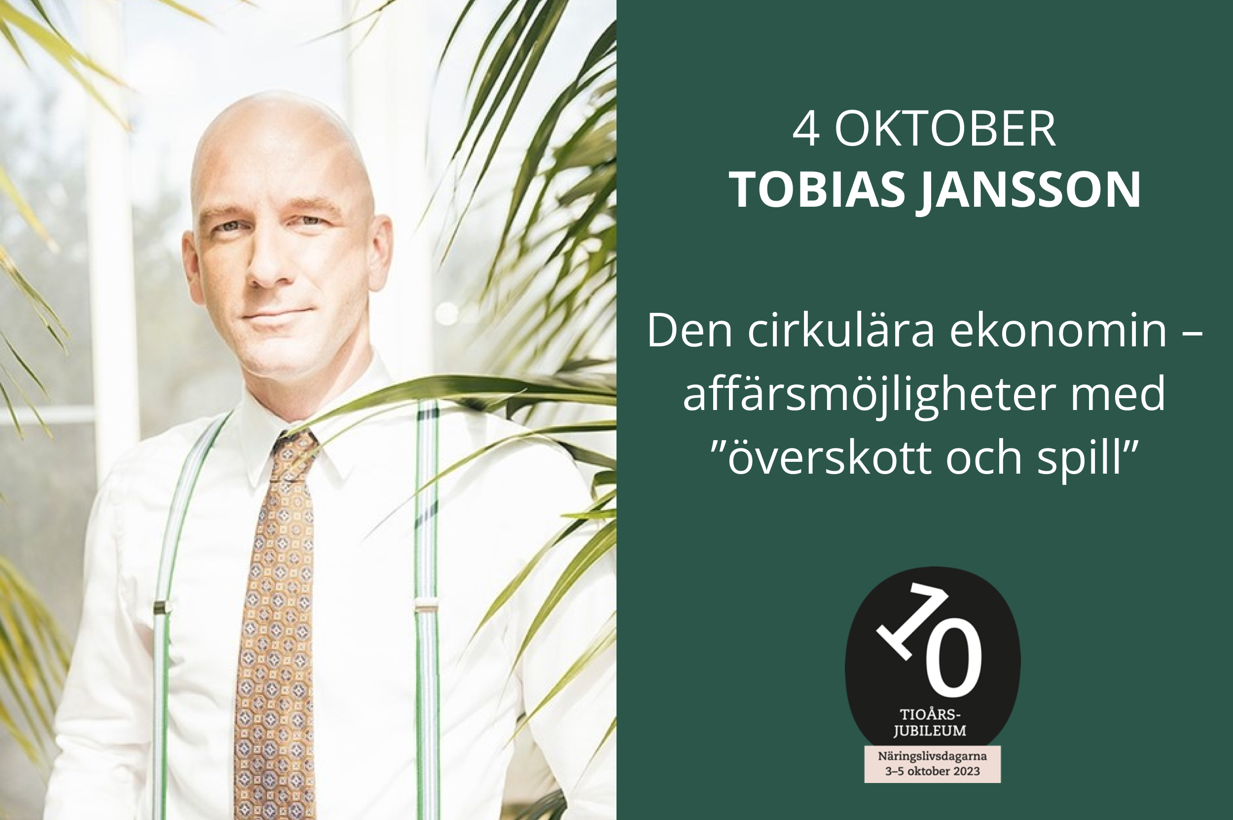 Föreläsning & Workshop – Tobias Jansson