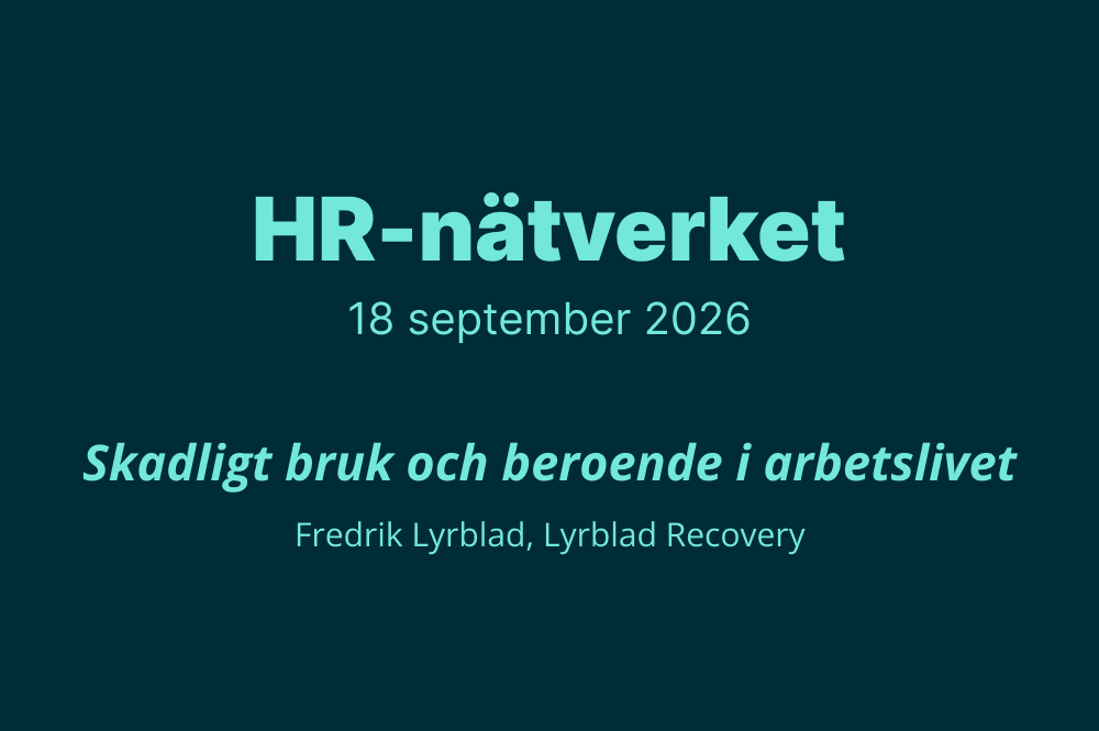 Nätverksträff - HR-nätverket